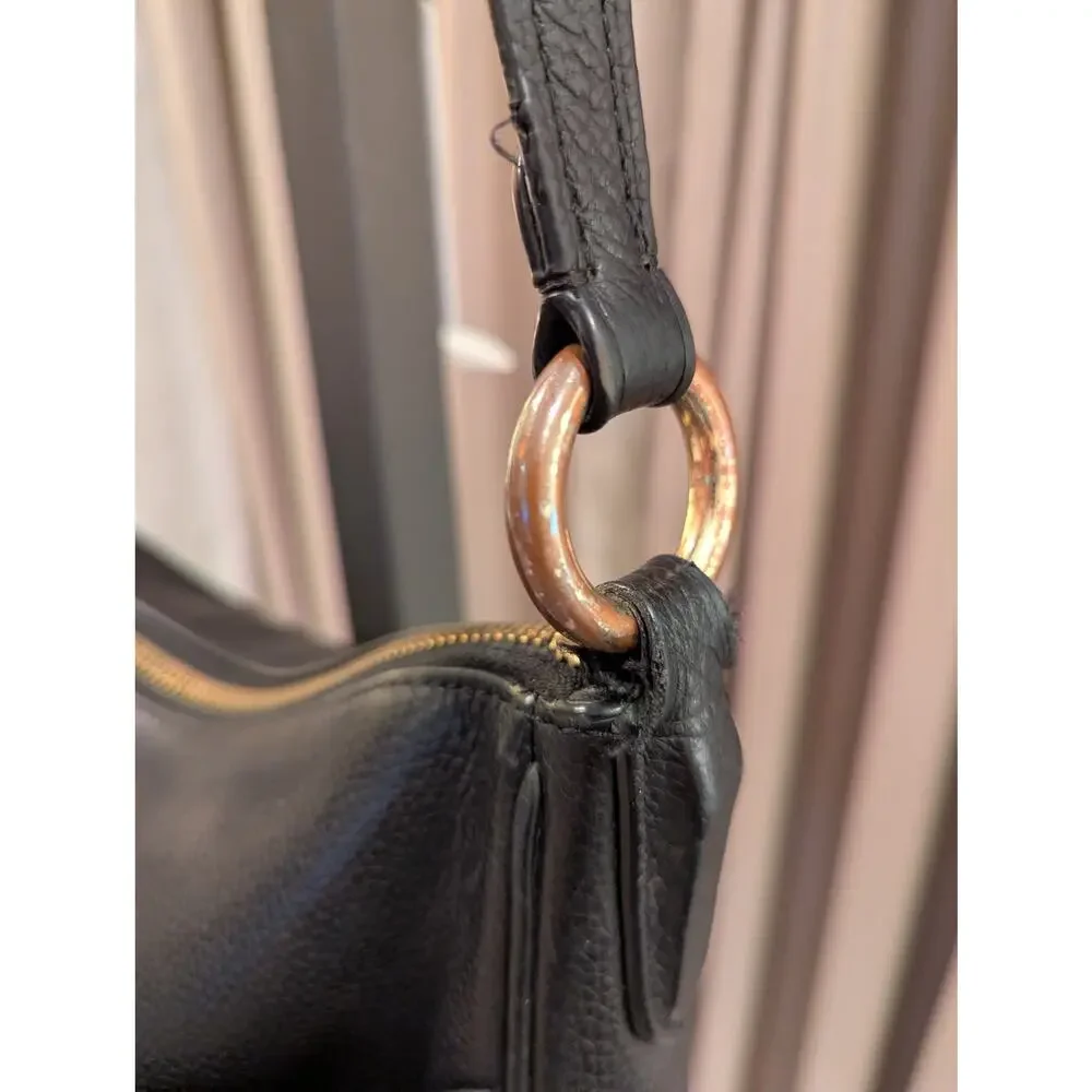 Coach Womens Vintage Leather Crossbody Black Handbag - Picture 3 of 16